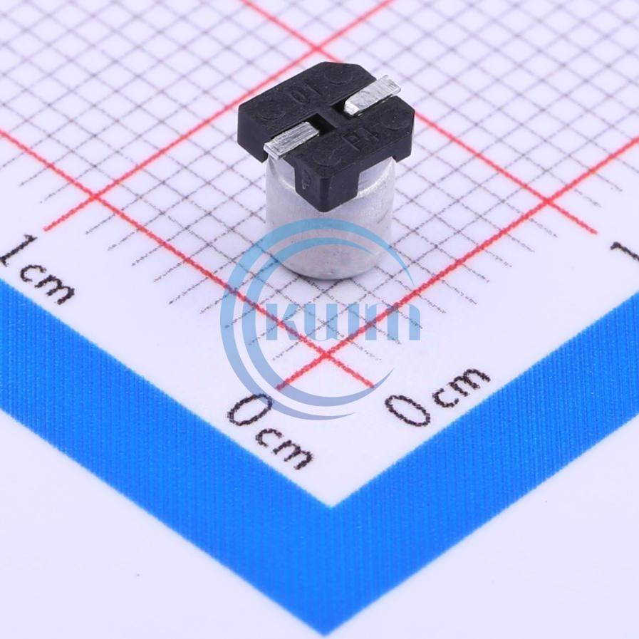 KWM Original new VE Series 1uF 16V Electrolytic capacitor SMD VE-010M1CTR-0405 Integrated circuit IC Chip in stock