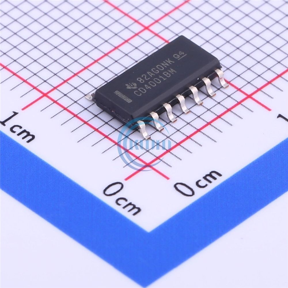 Original New In Stock Logic IC SOIC-14 CD4001BM IC Chip Integrated Circuit Electronic Component
