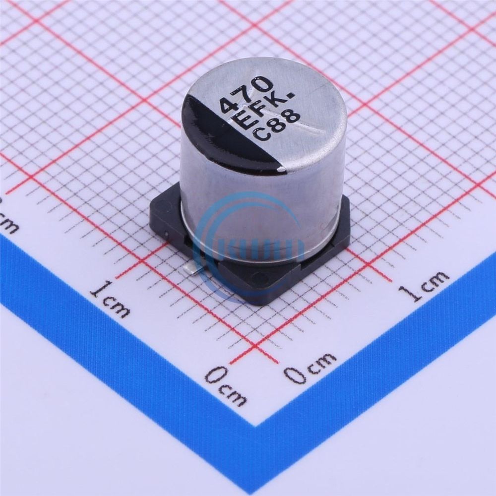 KWM Original new EEEFK Series 470uF 25V Electrolytic capacitor SMD EEEFK1E471GP Integrated circuit IC Chip in stock