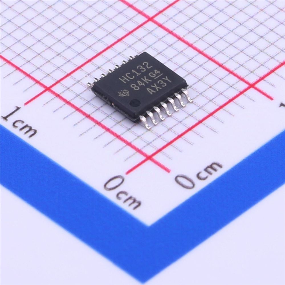 KWM NAND Gate IC 4 Channel Schmitt Trigger 14-TSSOP SN74HC132PWR
