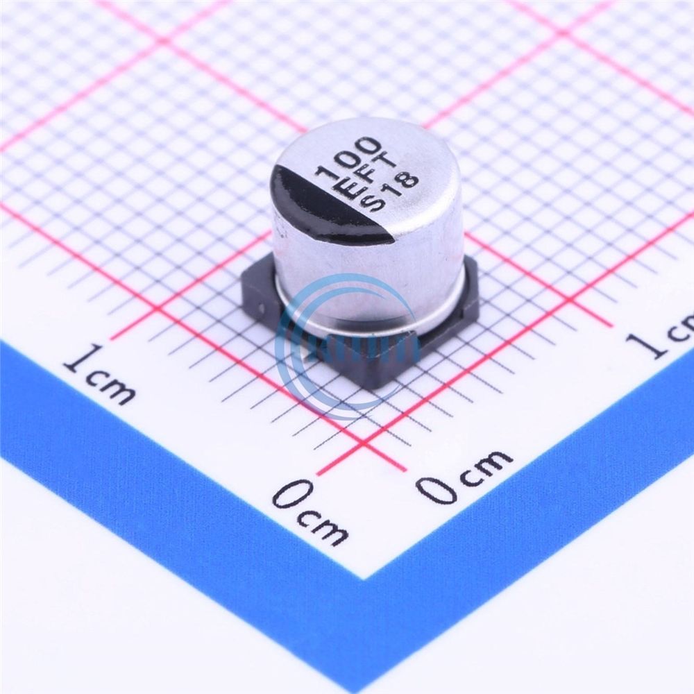 KWM Original new EEEFT Series 100F 25V Electrolytic capacitor SMD EEEFT1E101AP Integrated circuit IC Chip in stock