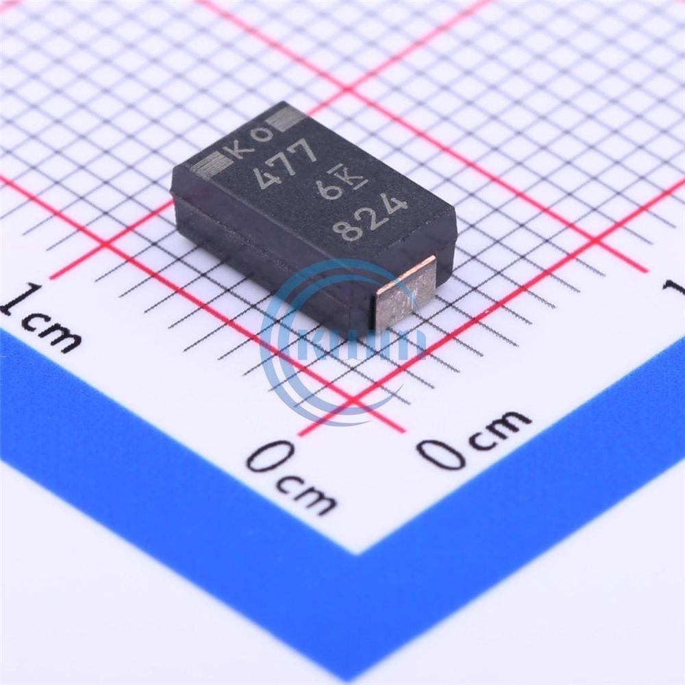 KWM Original new 470uF 20% 6.3V Tantalum capacitor CASE-D_7343 T520D477M006ATE0257034 Integrated Circuit IC chip in stock