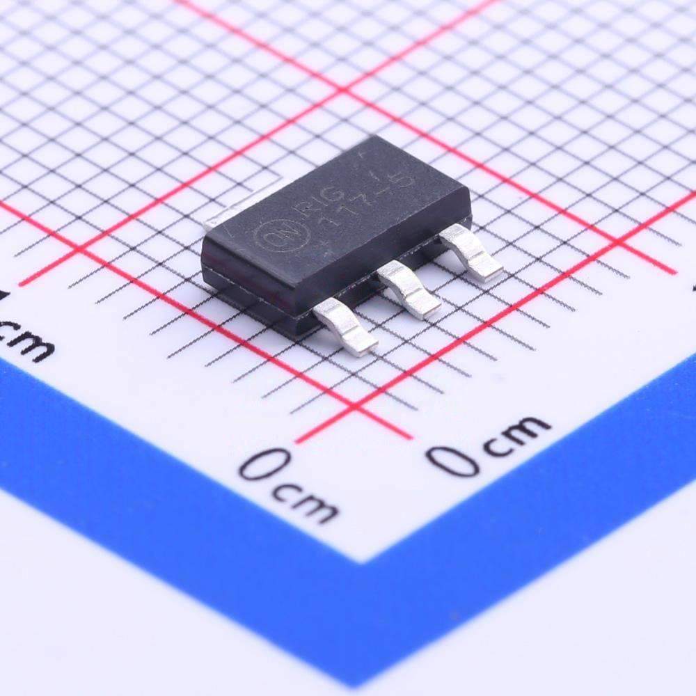 KWM Original new Power management PMIC SOT-223 NCP1117ST50T3G Integrated circuit IC chip in stock