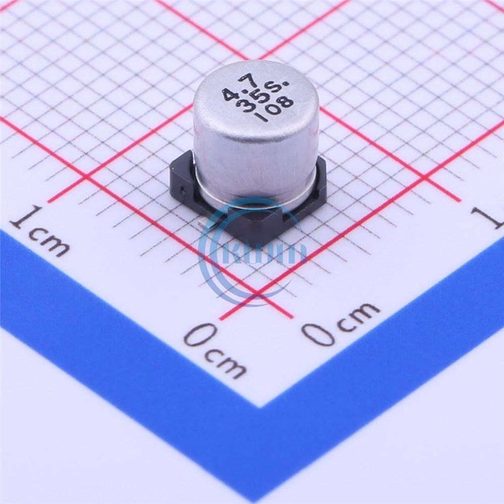 KWM Original new EEE Series 4.7uF 35V Electrolytic capacitor 5.30x5.30 EEE1VA4R7NR Integrated circuit IC Chip in stock