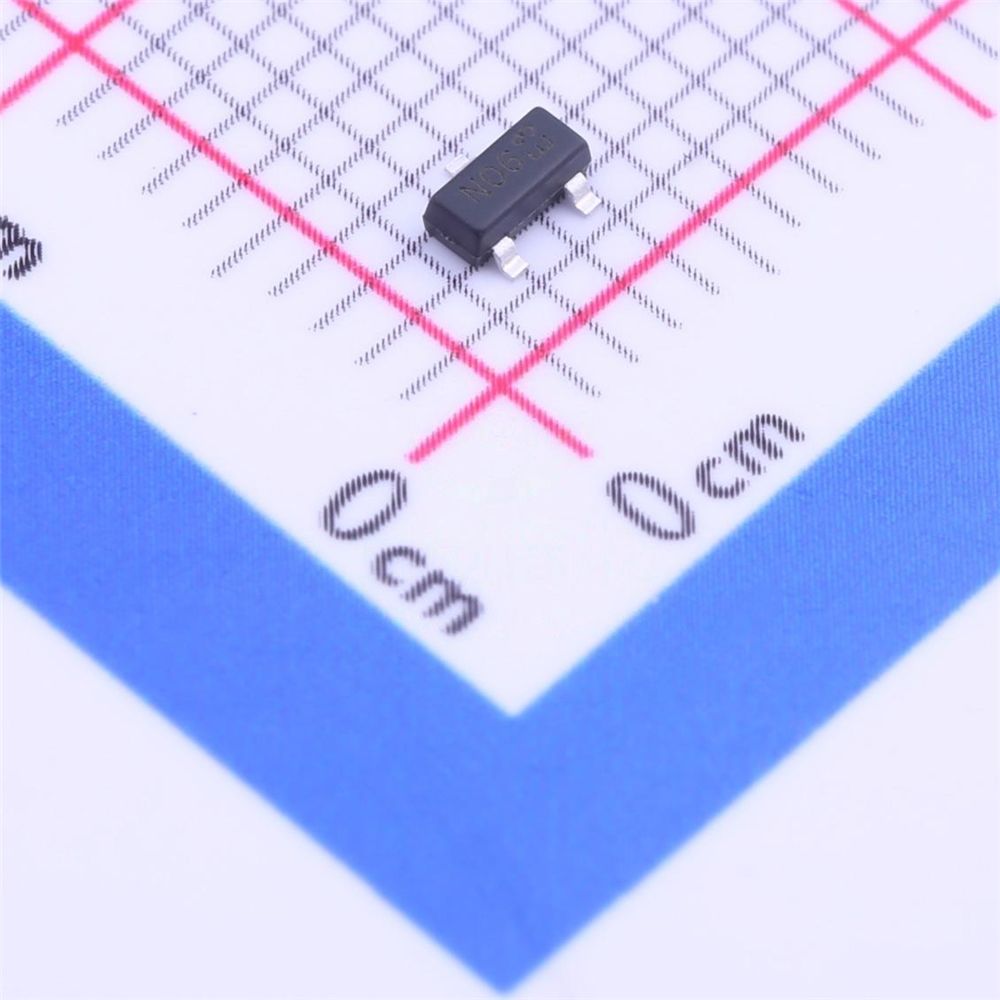 KWM Original new DDTC123 Transistor SOT-23(SOT-23-3) DDTC123JCA-7-F Integrated circuit IC chip in stock