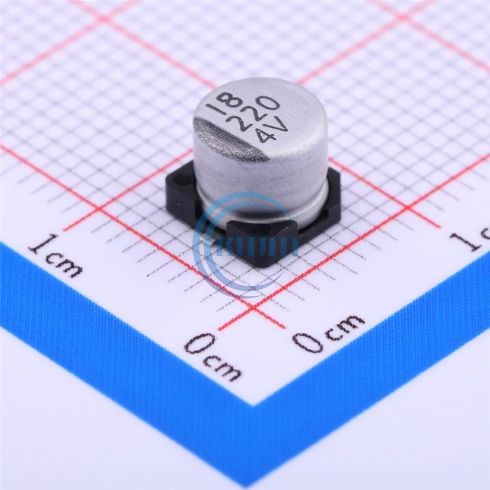 KWM Original new VE Series 220uF 4V Electrolytic capacitor SMD VE-221M0GTR-0605 Integrated circuit IC Chip in stock