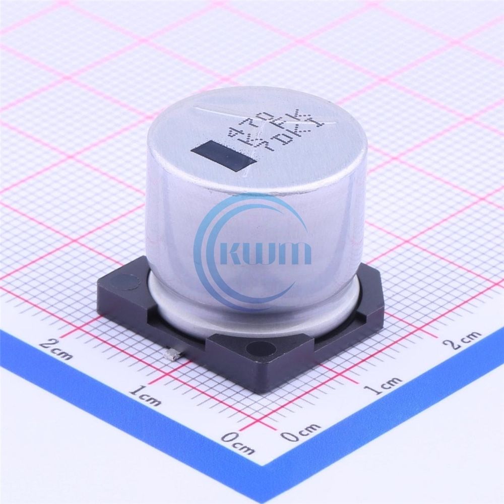 KWM Original new EEVFK Series 470uF 80V Electrolytic capacitor SMD EEVFK1K471M Integrated circuit IC Chip in stock