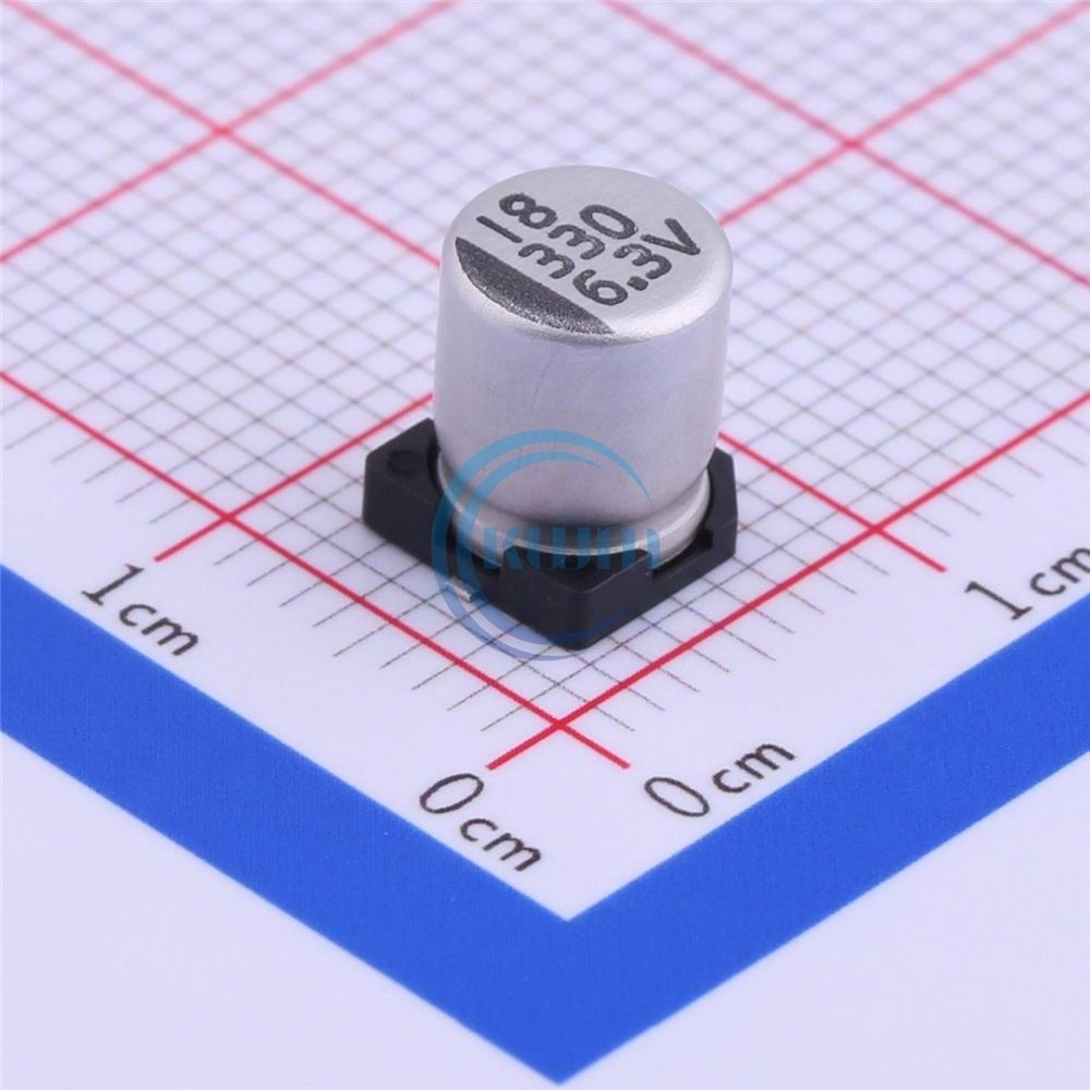 KWM Original new VE Series 330uF 6.3V Electrolytic capacitor SMD VE-331M0JTR-0607 Integrated circuit IC Chip in stock