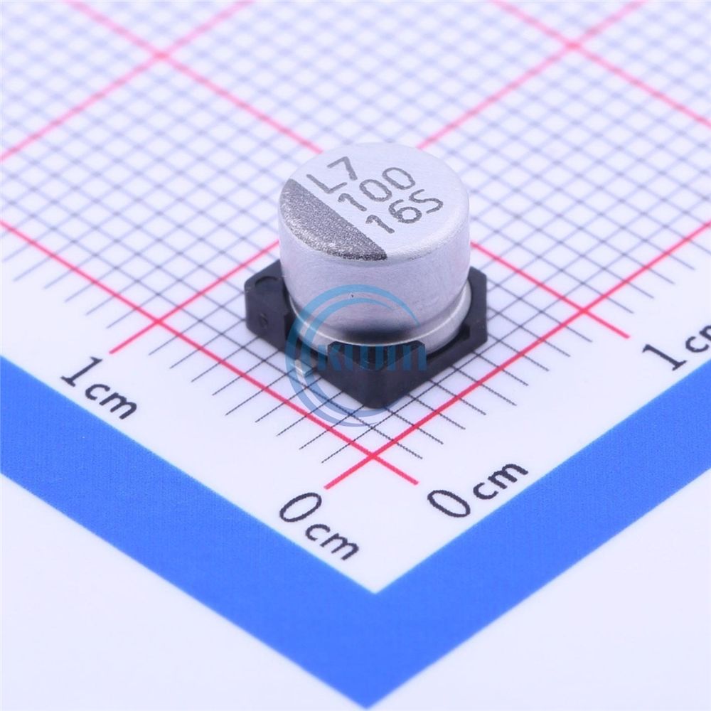 KWM Original new VES Series 100uF 16V Electrolytic capacitor SMD VES101M1CTR-0605 Integrated circuit IC Chip in stock