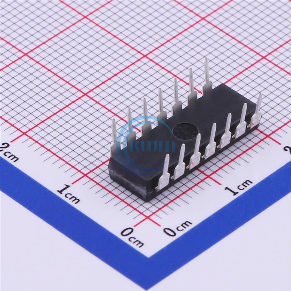 KWM Original new MCP6004 Linear element Amplifier PDIP-14 MCP6004-I/P Integrated circuit IC chip in stock