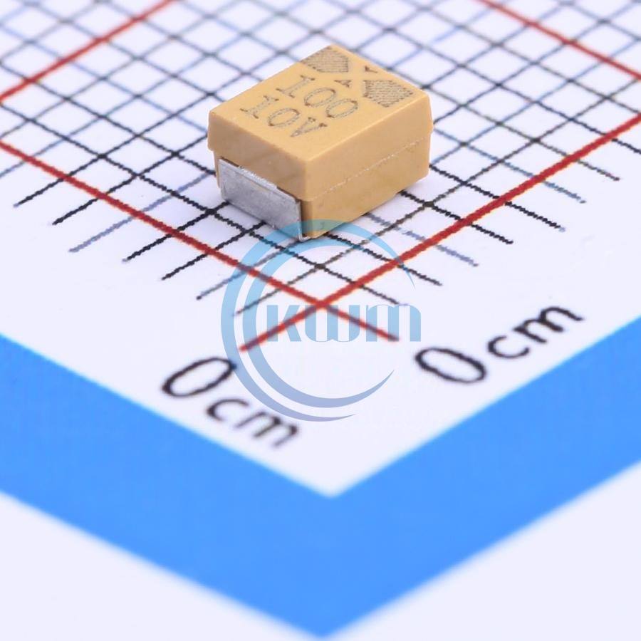 KWM Original new 100uF(107) 20% 10V Tantalum capacitor CASE-B_3528 CA45-B-10V-100uF-M Integrated Circuit IC chip in stock