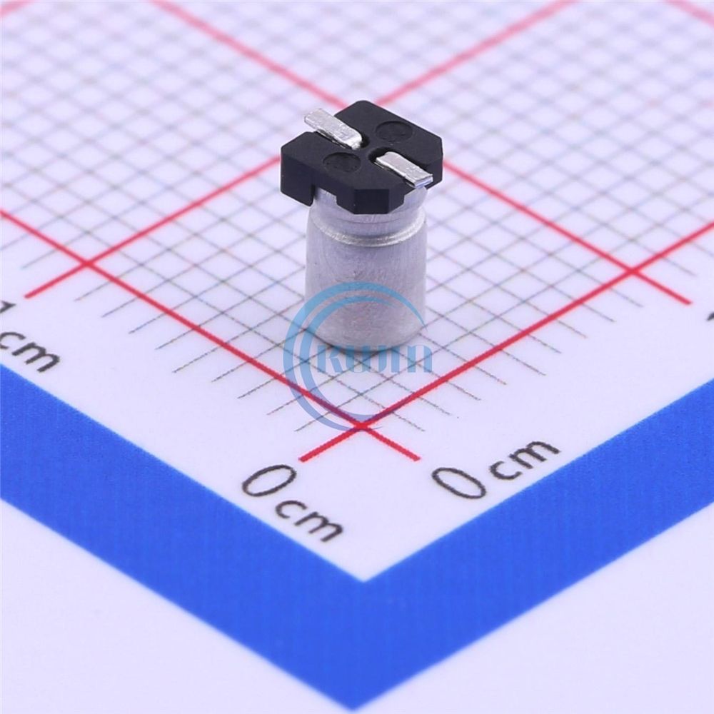 KWM Original new VE Series 10uF 6.3V Electrolytic capacitor SMD VE-100M0JTR-0305 Integrated circuit IC Chip in stock