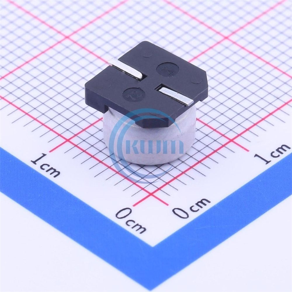KWM Original new VE Series 100uF 25V Electrolytic capacitor SMD VE-101M1ETR-0806 Integrated circuit IC Chip in stock