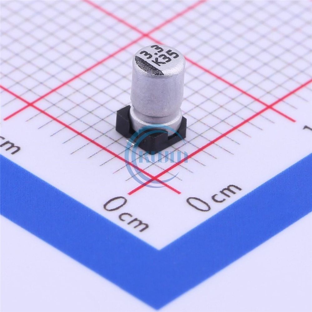 KWM Original new VE Series 3.3uF 35V Electrolytic capacitor SMD VE-3R3M1VTR-0305 Integrated circuit IC Chip in stock