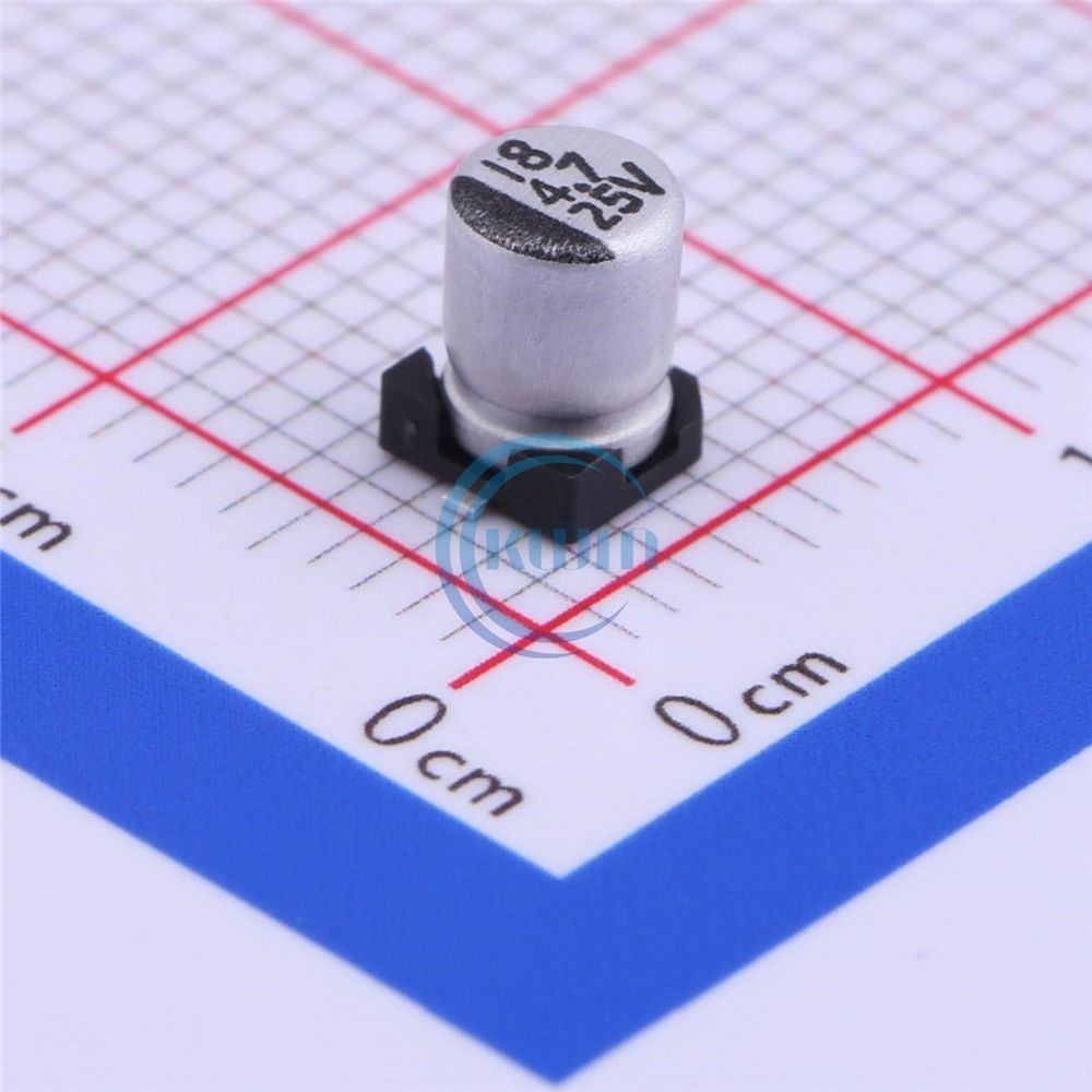 KWM Original new VE Series 4.7uF 25V Electrolytic capacitor SMD VE-4R7M1ETR-0405 Integrated circuit IC Chip in stock