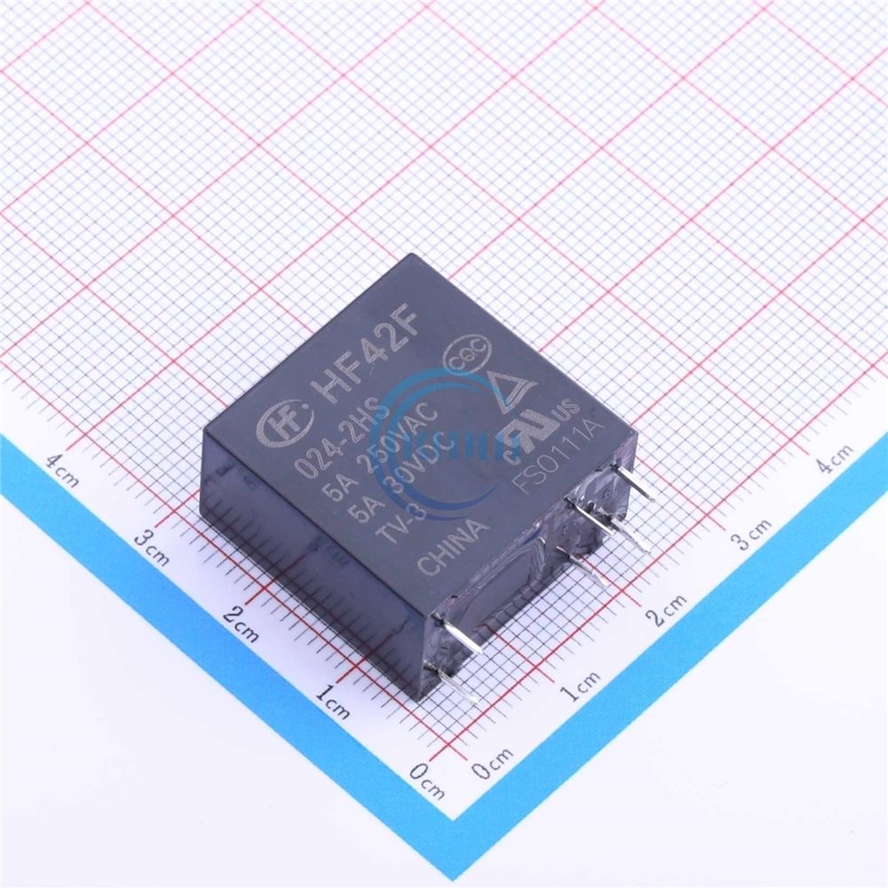 KWM Original new HF42F Series Relay Through Hole HF42F/024-2HS Integrated Circuit IC Chip in stock
