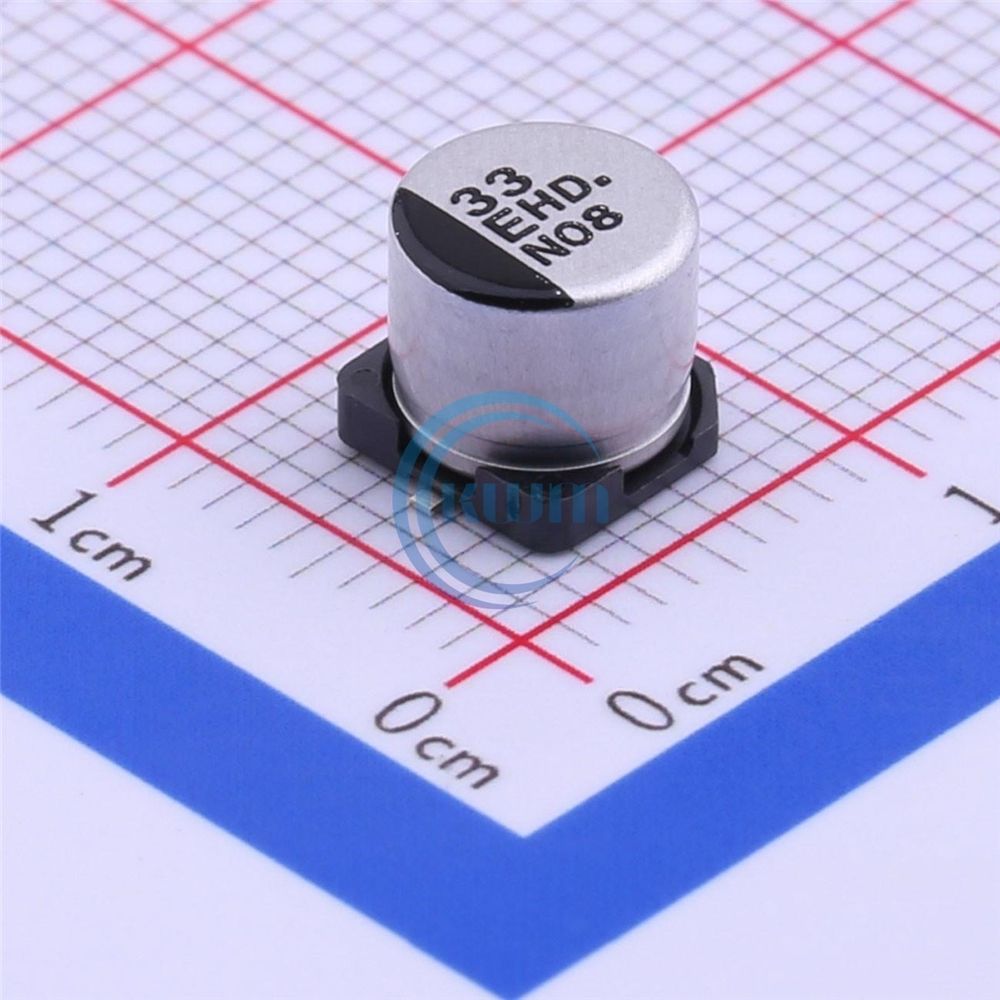 KWM Original new EEEHD Series 33uF 25V Electrolytic capacitor SMD EEEHD1E330AP Integrated circuit IC Chip in stock