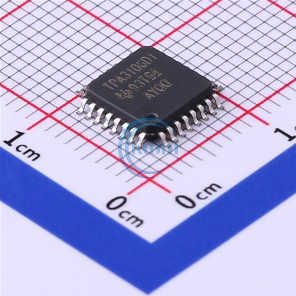 KWM Original new TPA3106 Linear element Amplifier HLQFP-32 TPA3106D1VFPR Integrated circuit IC chip in stock