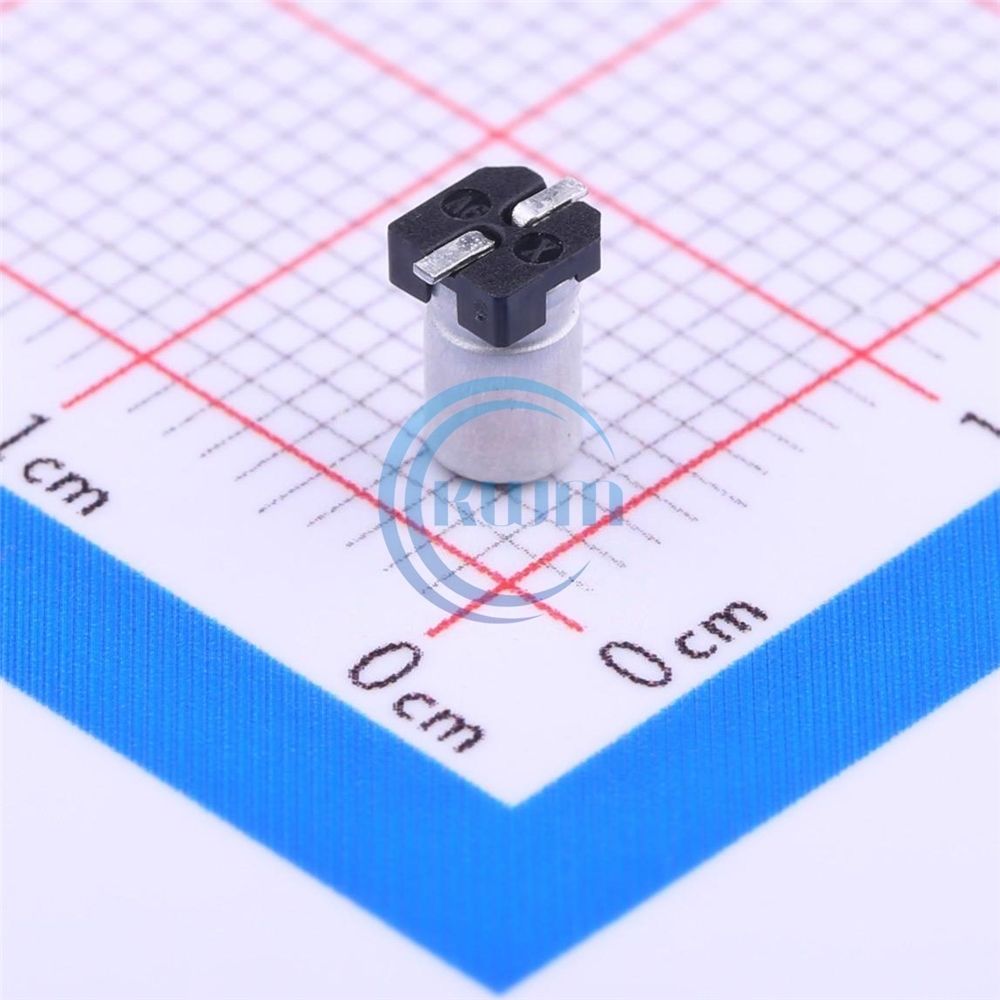 KWM Original new VE Series 1uF 50V Electrolytic capacitor SMD VE-010M1HTR-0305 Integrated circuit IC Chip in stock