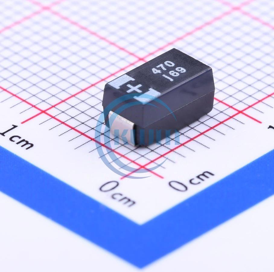 KWM Original new 470uF(477) 20% 6.3V Tantalum capacitor CASE-E_7343 6TPB470M Integrated Circuit IC chip in stock